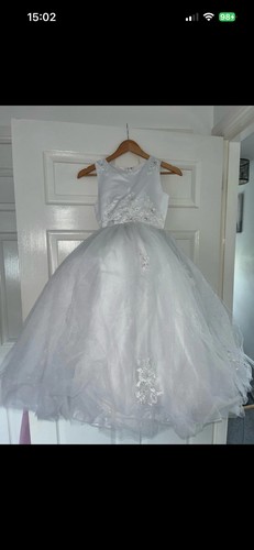 Communion flower girl - communion, dress