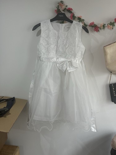 Girls white party - girls, party/bridesmaid