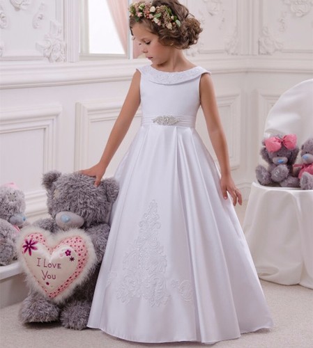 New satin wedding party flower - satin,