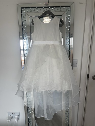 Girls ivory flower girl - flower, /