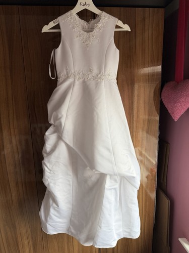 Girls white occasion dress age - girls,