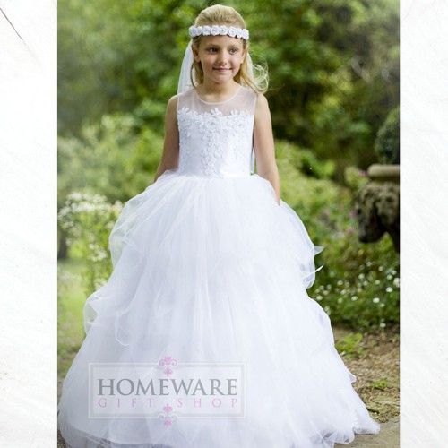 Girls holy communion dresses - communion,