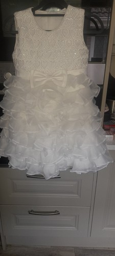 Girls white formal - girls,