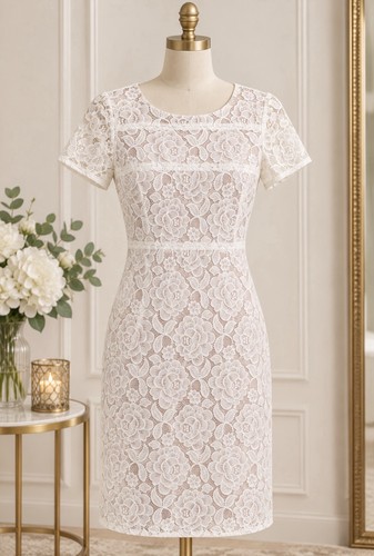 Ivanka trump white - trump, lace